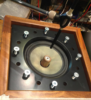 klinger favre studio 20 acajou speakers enceintes mahogany