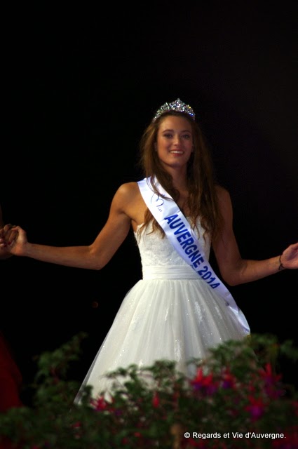 Morgane Laporte, Miss Auvergne 2014.