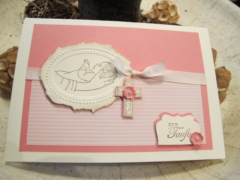 Karte zur Taufe Karte zur Taufe