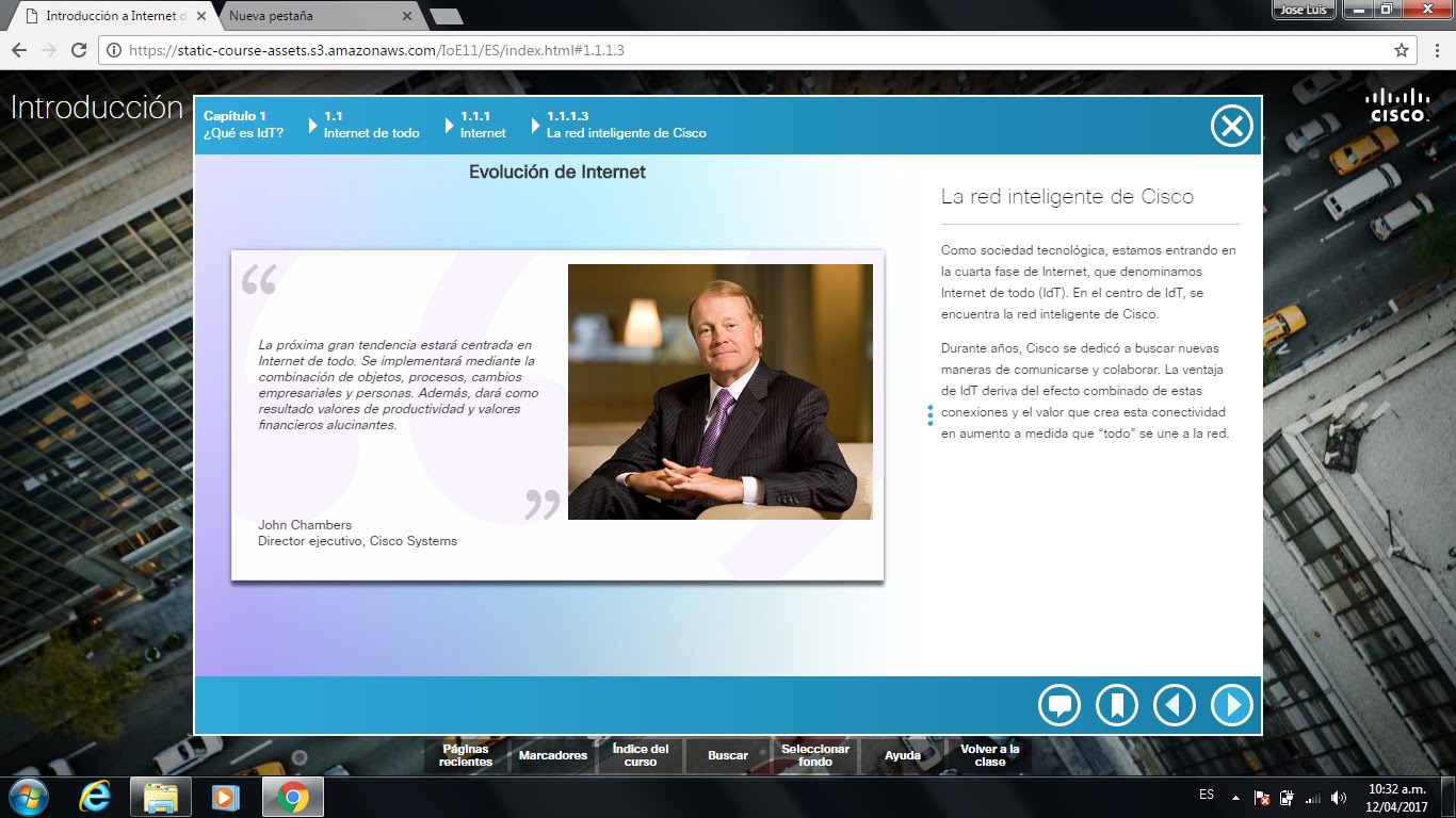 1Internet Conecta Al Mundo (Curso IDT): Internet de Todo Cap 1 de 5 ... 1Internet Conecta Al Mundo (Curso IDT): Internet de Todo Cap 1 de 5 ...