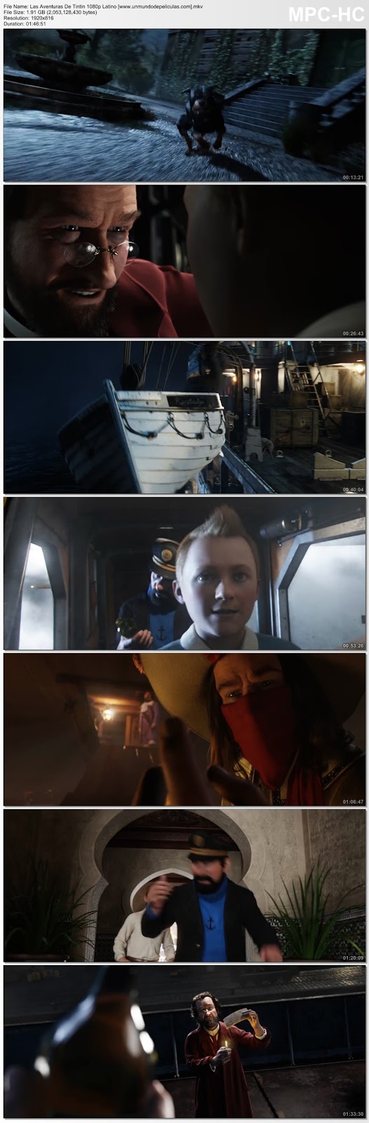 Capturas de la película.