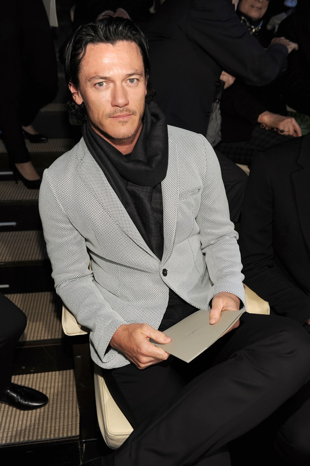DIARY OF A CLOTHESHORSE CELEBS AT THE EMPORIO ARMANI AW 15 SHOW