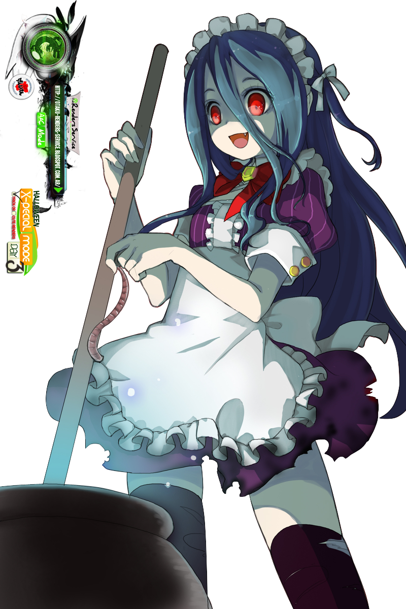 X-pecial Halloween Day 3:Yandere Witch Maid Render.