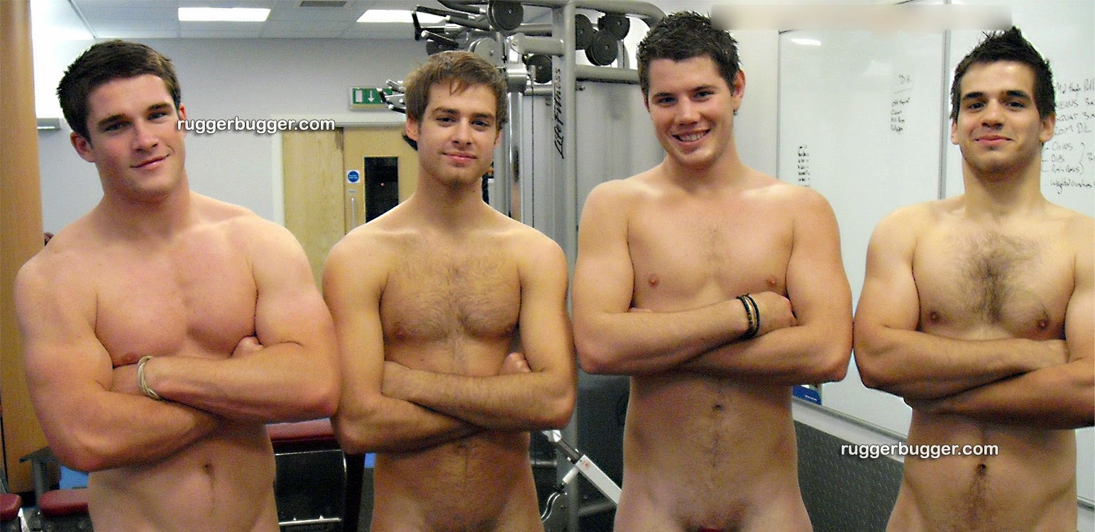 Football player locker room nude — photo 5