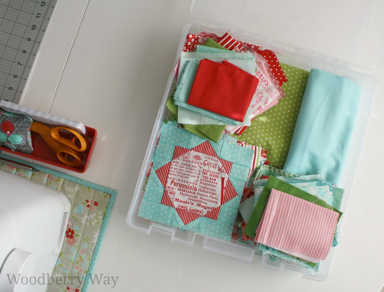 Woodberry Way Quilt Project Storage Solution