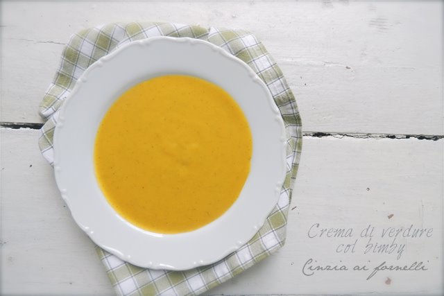 vellutata di verdure ricetta bimby