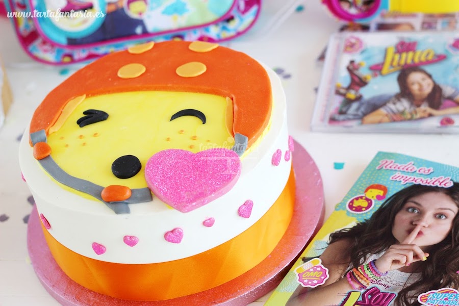 Tarta Soy Luna Sencilla