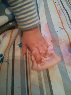 little fingers in play dough