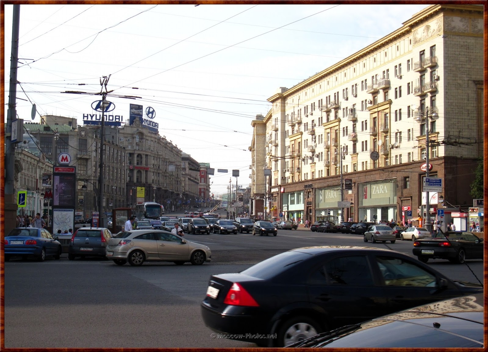 Tverskaya Street in Moscow 