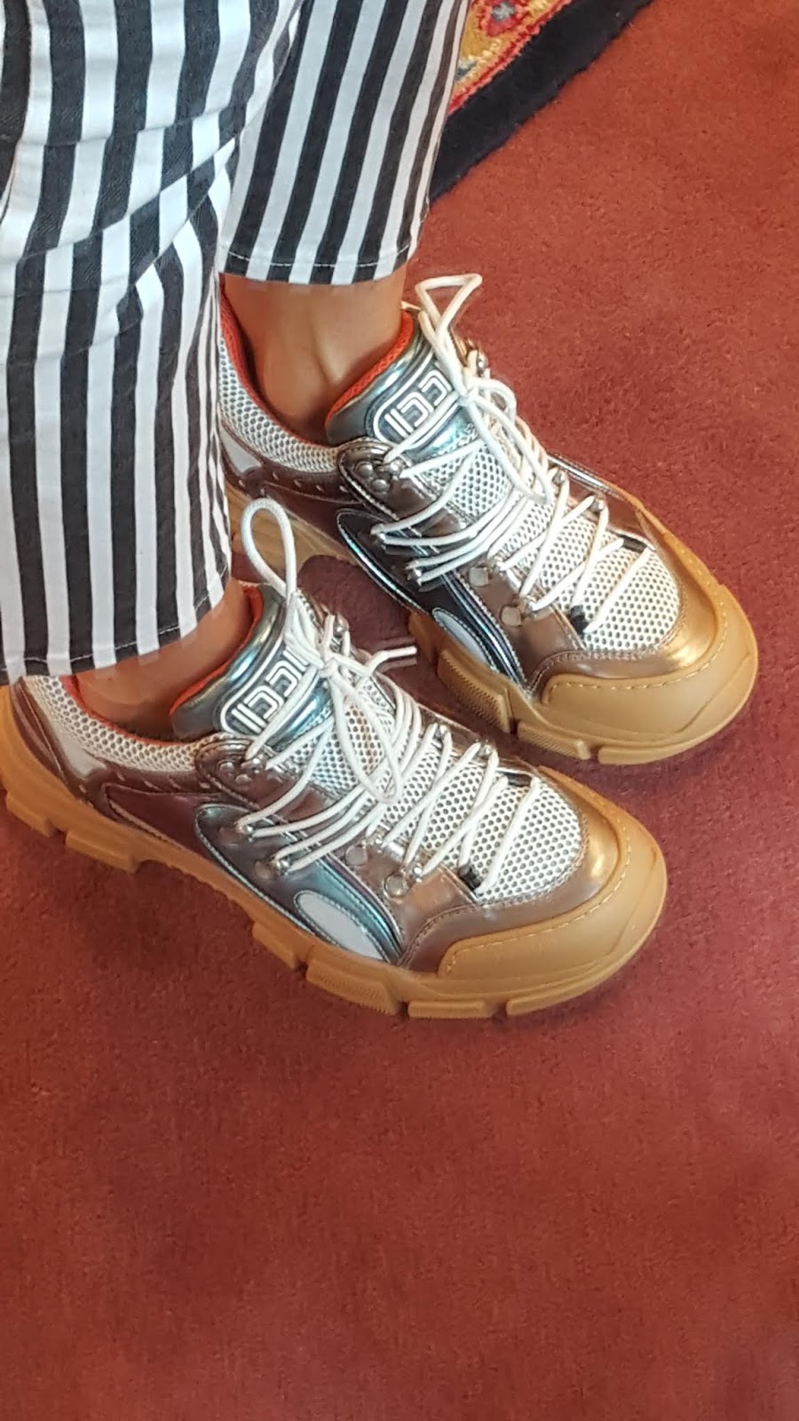 Musings Diary: New ♥ Ugly Shoes ♥ Gucci Flashtrek Sneakers ♥