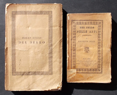 Sannazaro - Delle leggi del bello - anno 1828 - libri antichi - estetica - annunci