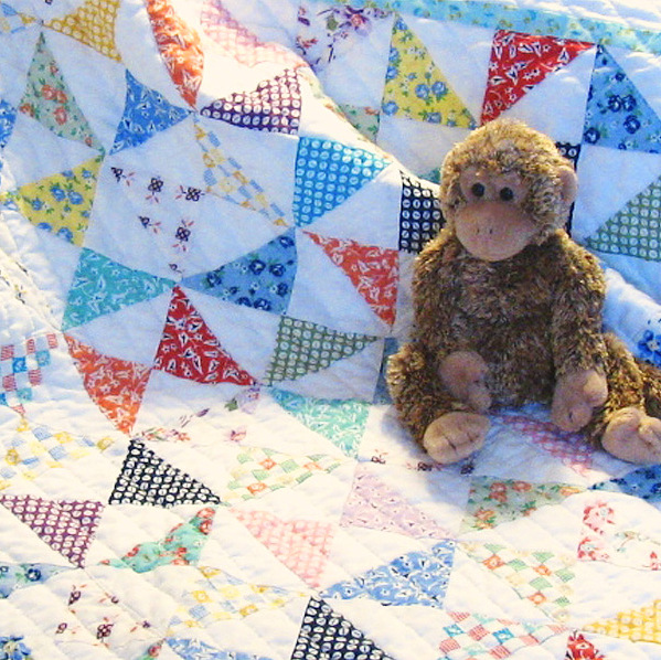 Cut, Stitch + Piece Monica Curry Quilt Designs Precious Bundle Baby Quilt Pattern