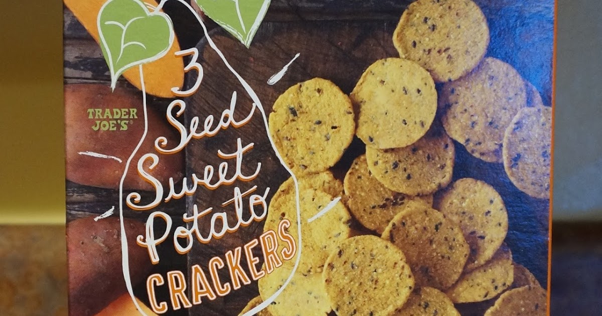 Exploring Trader Joe's Trader Joe's 3 Seed Sweet Potato Crackers