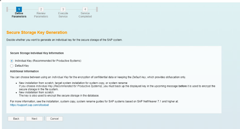 sap hana studio secure storage is locked