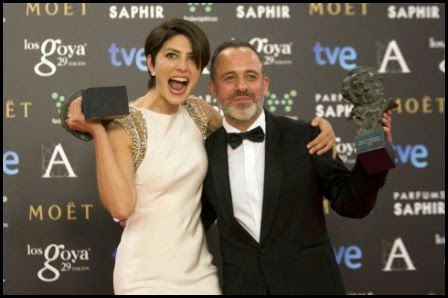 Premios Goya 2015: Bárbara Lennie y Javier Gutiérrez