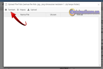 Cara Upload Foto Untuk Kartu Peserta UNBK