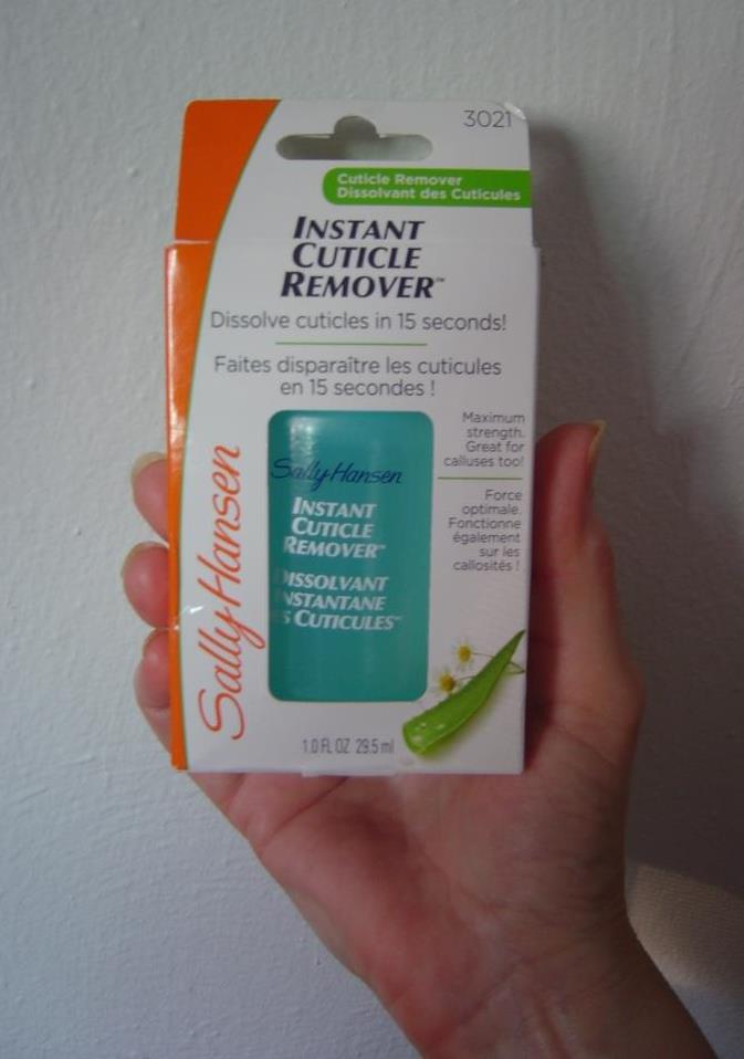 Nuts 4 Stuff: Sally Hansen Instant Cuticle Remover Review