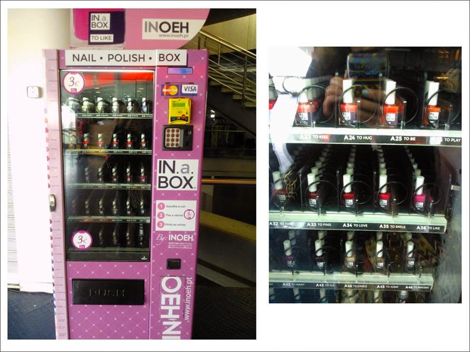 Novidades Nail Polish Vending Machine