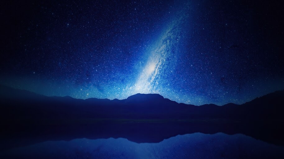 Milky Way, Starry, Night, Sky, Scenery, 4K, #6.946