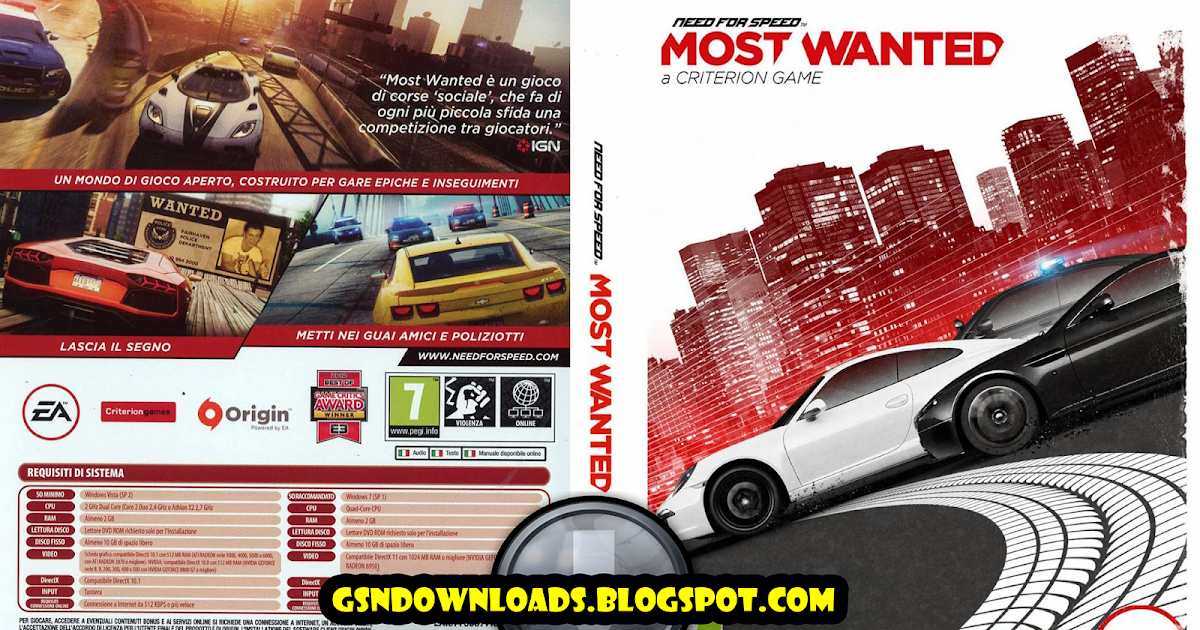Need for Speed Most Wanted 2005 pc torrent Skidrow