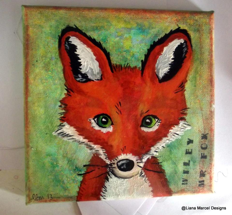 Wiley fox canvas