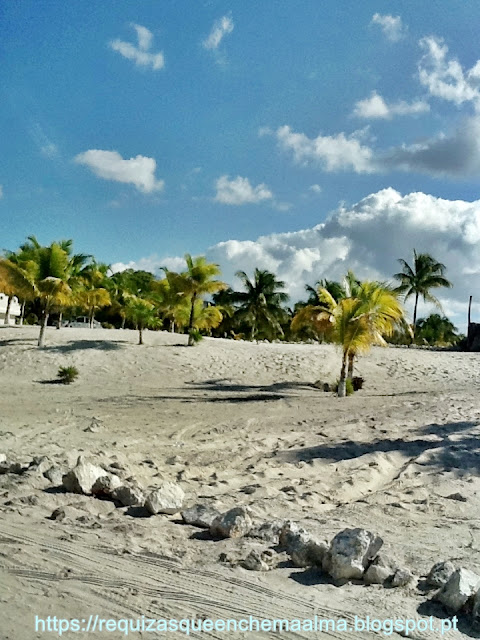 Ruínas Tulum Areias brancas
