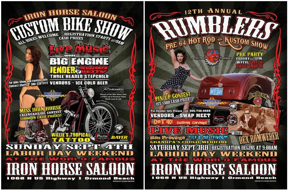 Boston Mike's Iron Horse Saloon Sept. 4th