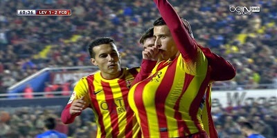 Copa Del Rey : Levante 1 vs 4 Barcelona 22-01-2014 Copa Del Rey : Levante 1 vs 4 Barcelona 22-01-2014