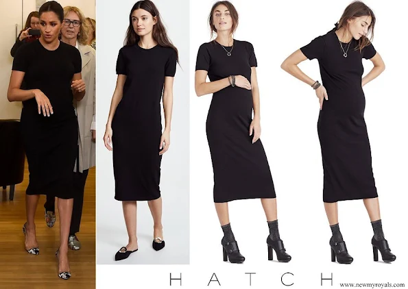 Meghan Markle wore Hatch Eliza dress, Eliza dress by maternity brand Hatch