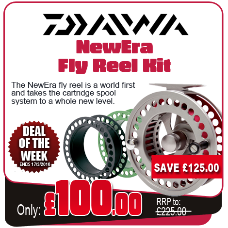 Daiwa NewEra Fly Reel Kit with Ultra-Lightweight Cartridge Spool