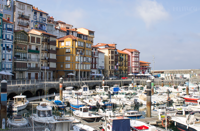 paseo puerto Bermeo Vizcaya fotografía