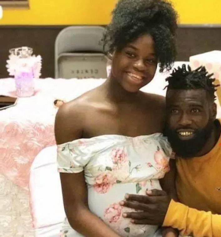 Pregnant Gets Daughter Sex - Father gets out of jail,gets teen daughter pregnant and they have a baby  shower : Miss Petite Nigeria Blog