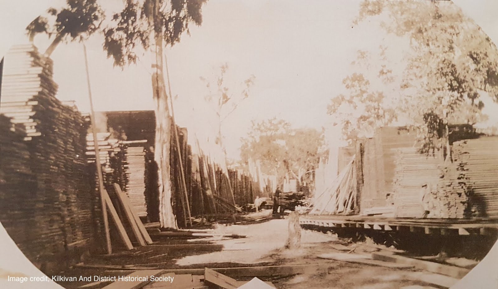 The History of Goomeri, Queensland Goomeri Railway Station and log