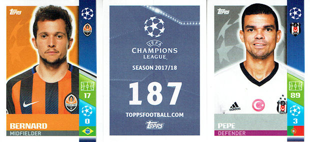 Sticker 9-Nachos Real-Madrid CF Ligue des Champions 17//18