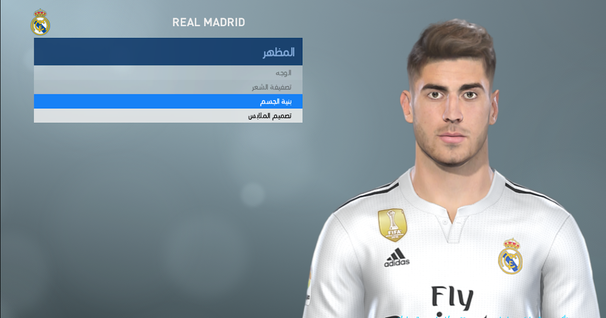 PES 2019 M. Asensio Face by Shenawy