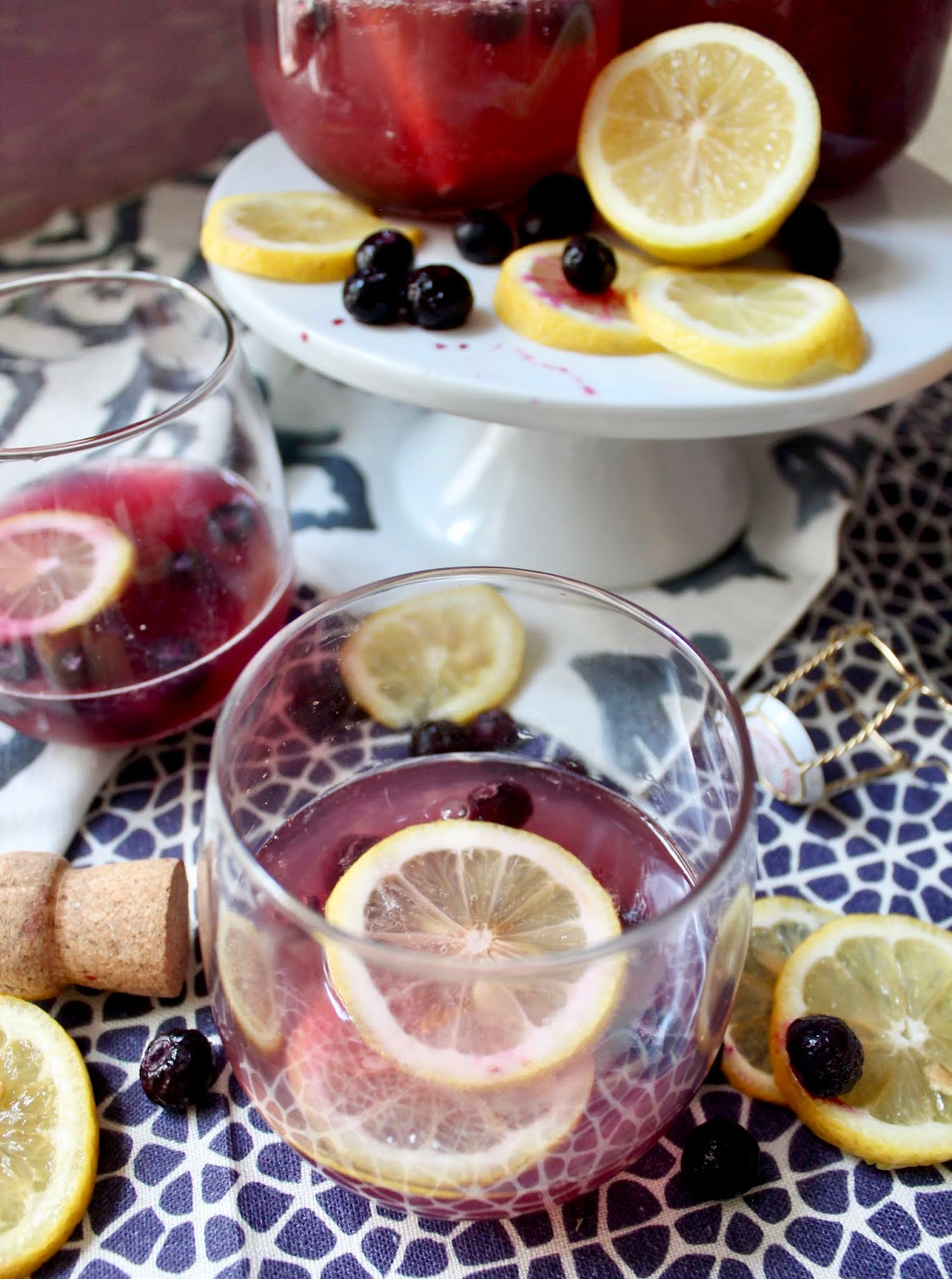 Blueberry Lemonade Mimosa TfDiaries By Megan Zietz