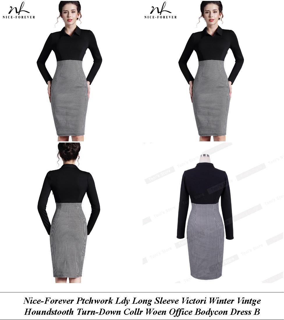 Clearance Sale Near Me Autun Shirt Dress Round Collr Mesh Ptchwork