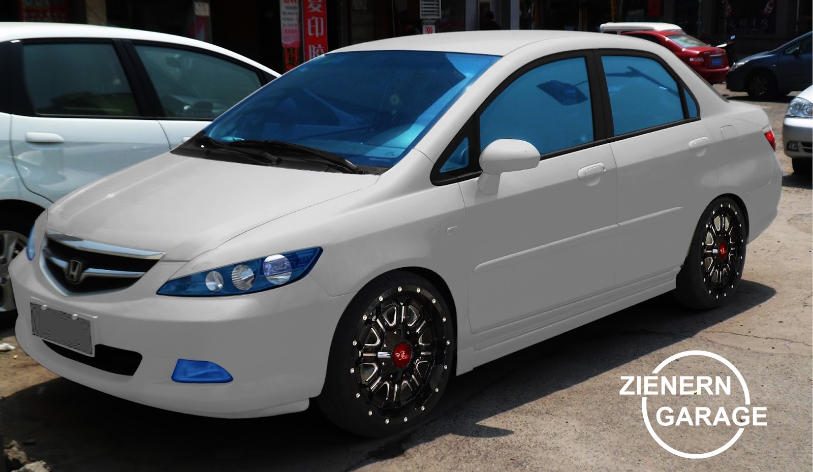 Honda City 2008 White Modification Honda City 2008 White Modification