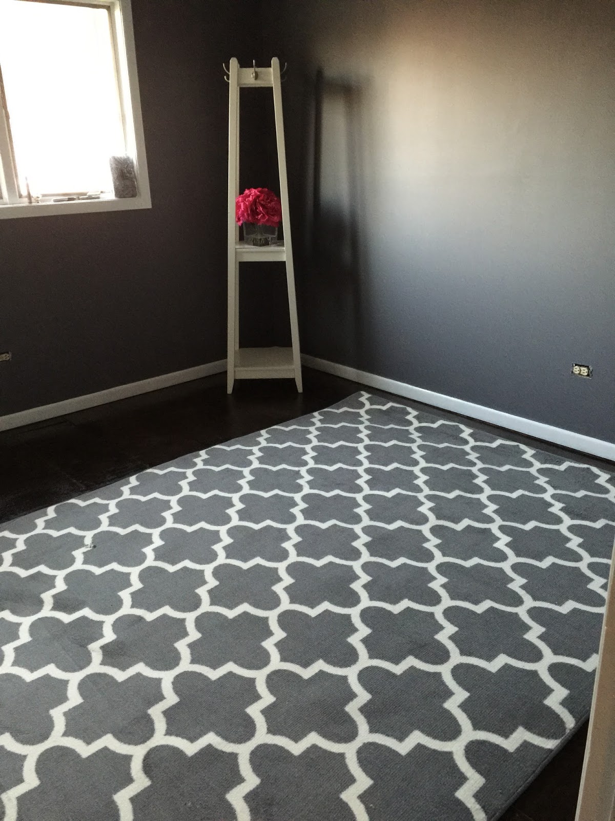 General Splendour Ugly carpet gone I painted underlayment to look