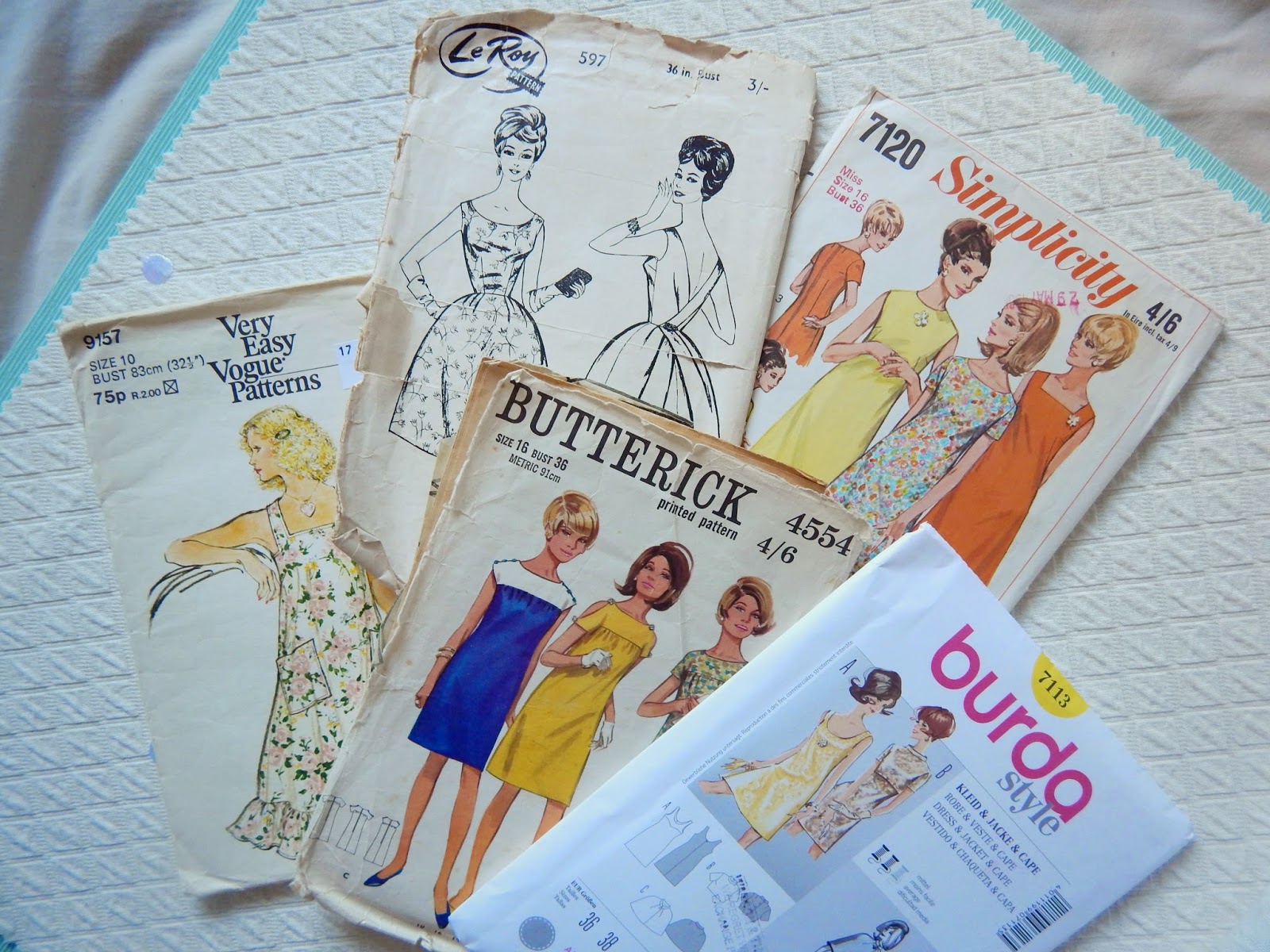 Vintage Sewing Pattern Pledge