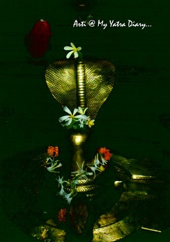 Lord Shiva in the Pataleshwar cave temple in Pune, Maharashtra