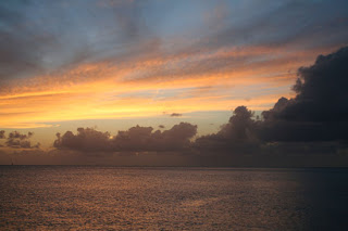 Sunset in Antigua
