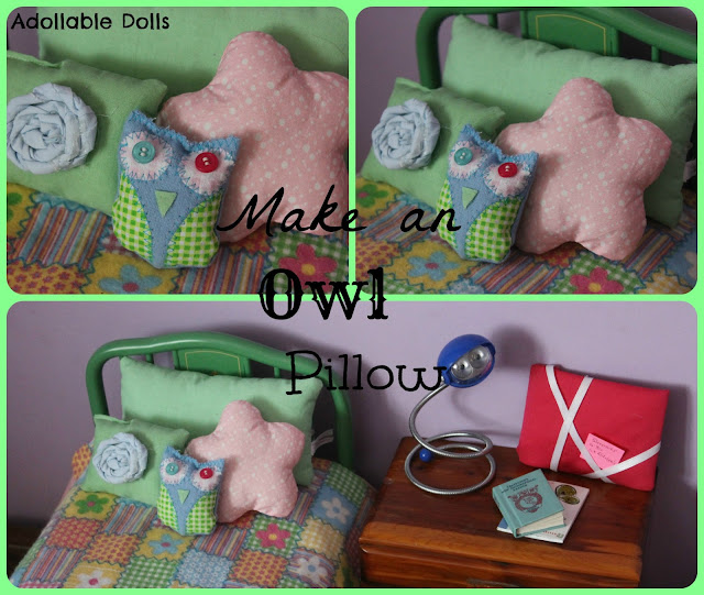 Adollable Dolls Make an Owl Pillow