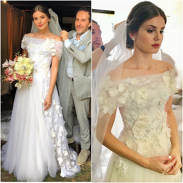 vestido de noiva Camila Queiroz casamento religioso