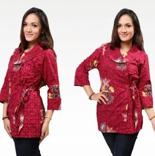 model kemeja batik cewek modis elegen model kemeja batik cewek modis elegen