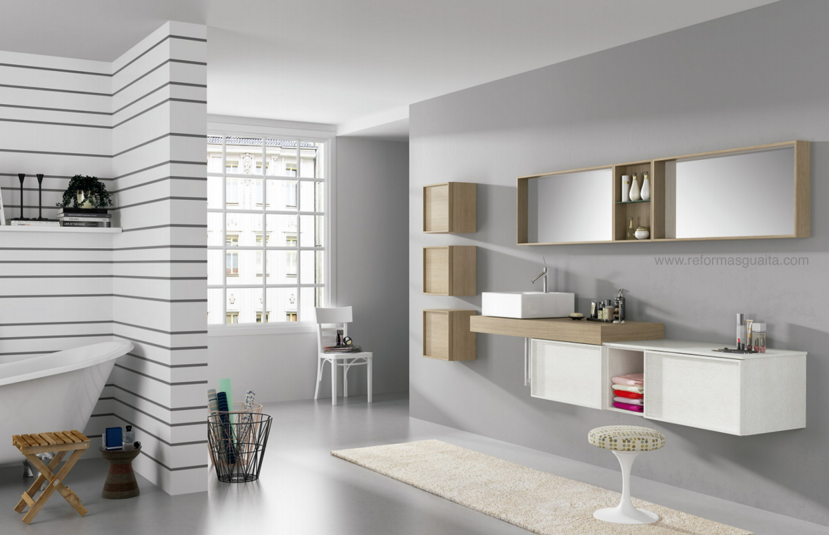 Mueble de baño modular a medida