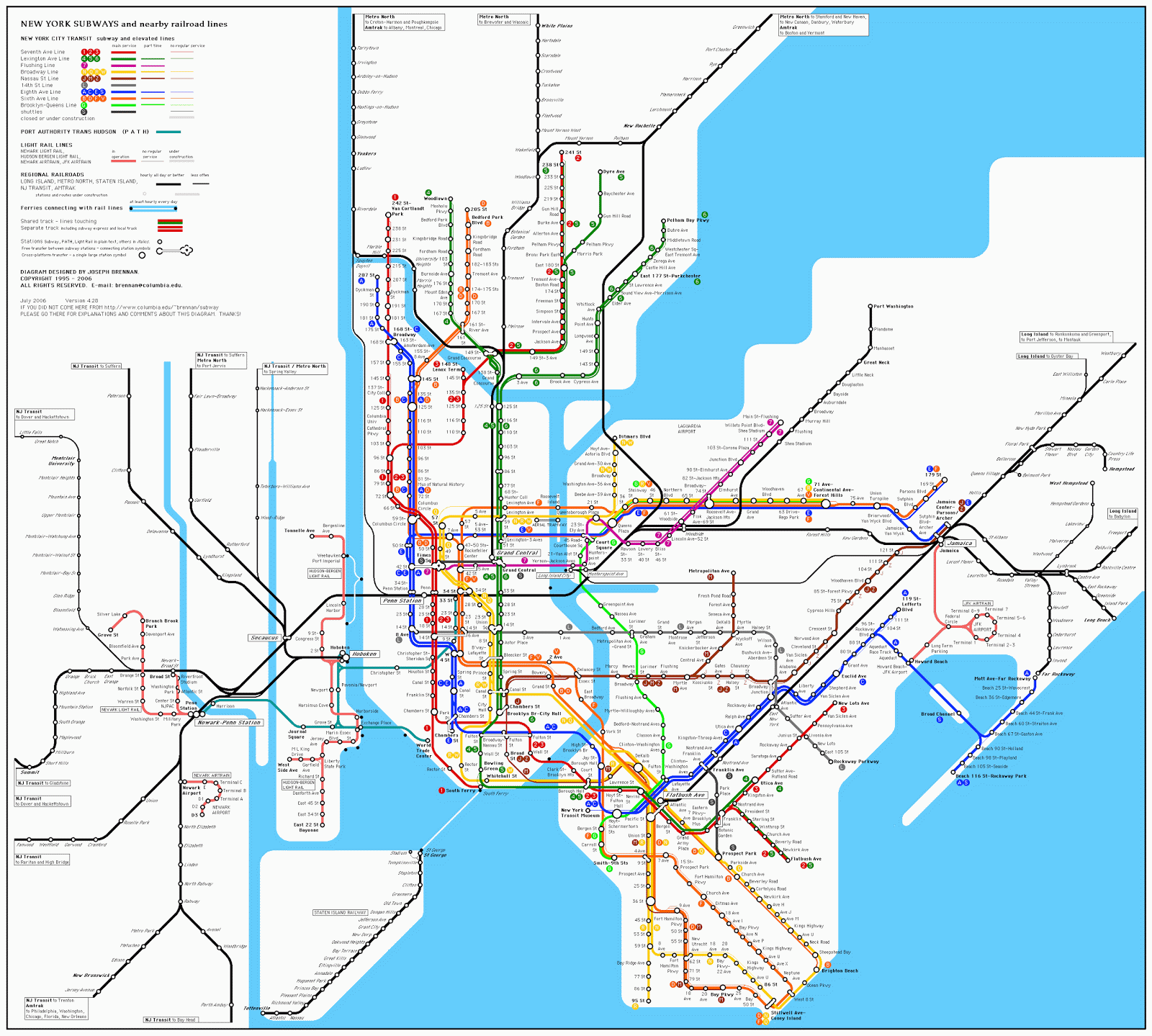 Mapa Metrô De Nova York Portal Carpe Vita
