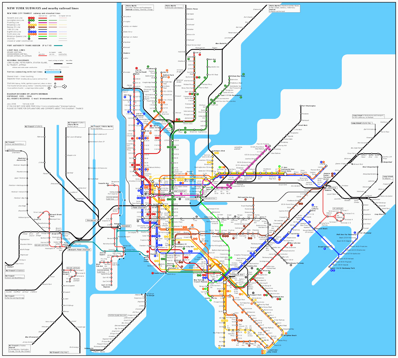Mapa Metrô de Nova York Portal Carpe Vita Mapa Metrô de Nova York Portal Carpe Vita