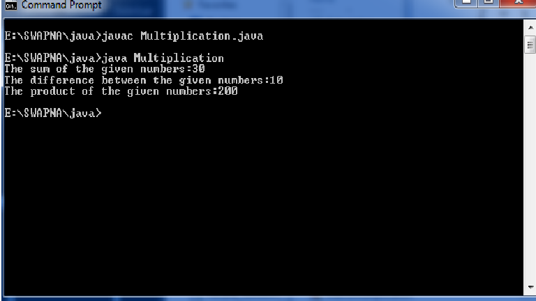 SWAPNA MEDIKONDA: Write a JAVA program that illustrates multi-level ...