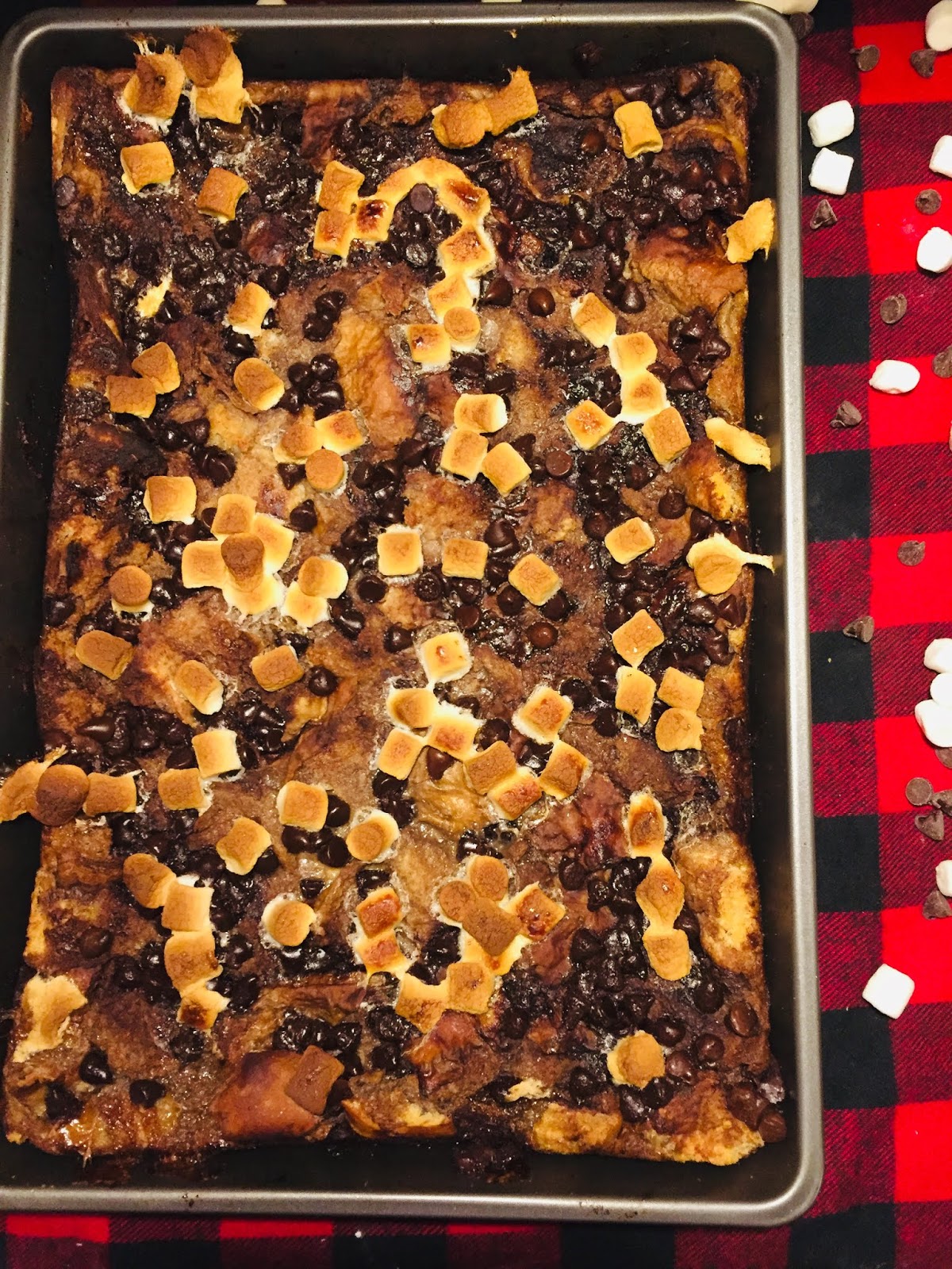 Hot Chocolate French Toast Casserole